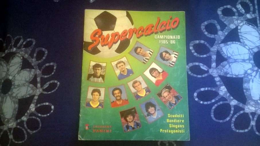 Album calcio Supercalcio 1985-86 Panini 80%